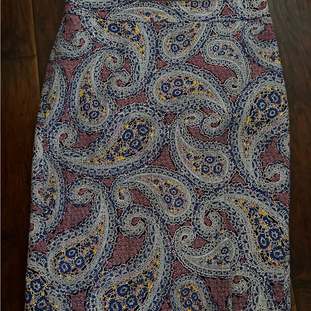 J. Crew Vibrant Purple Pencil Skirt